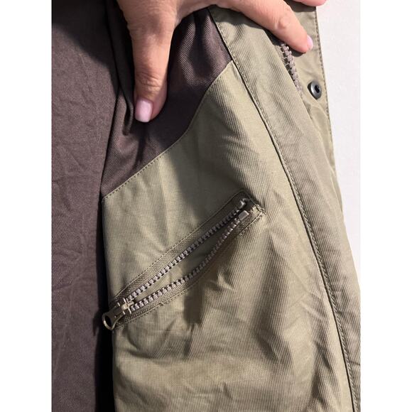 Pepe Jeans London Parka Jacket Olive Green Zippered with Pockets Men's sz. XL - Picture 10 of 12